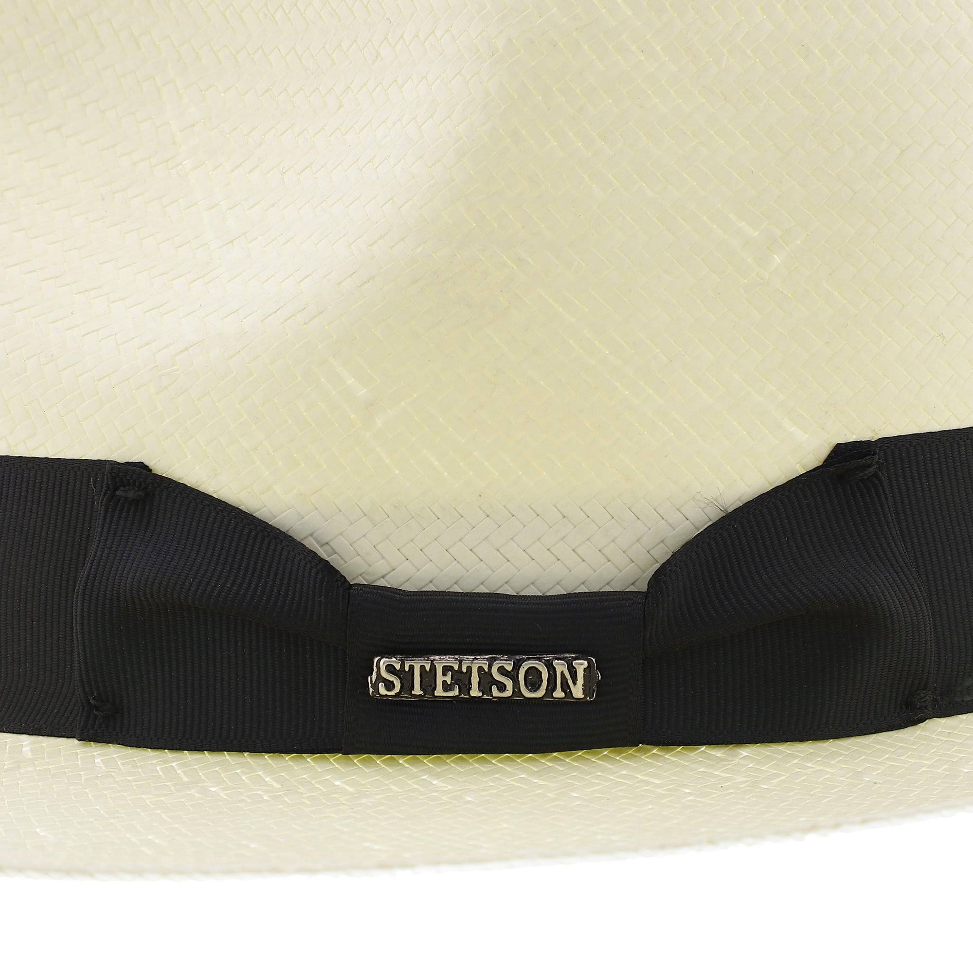 Stetson Adventurer - Shantung Fedora Hat TSADTR Natural - Medium Straw