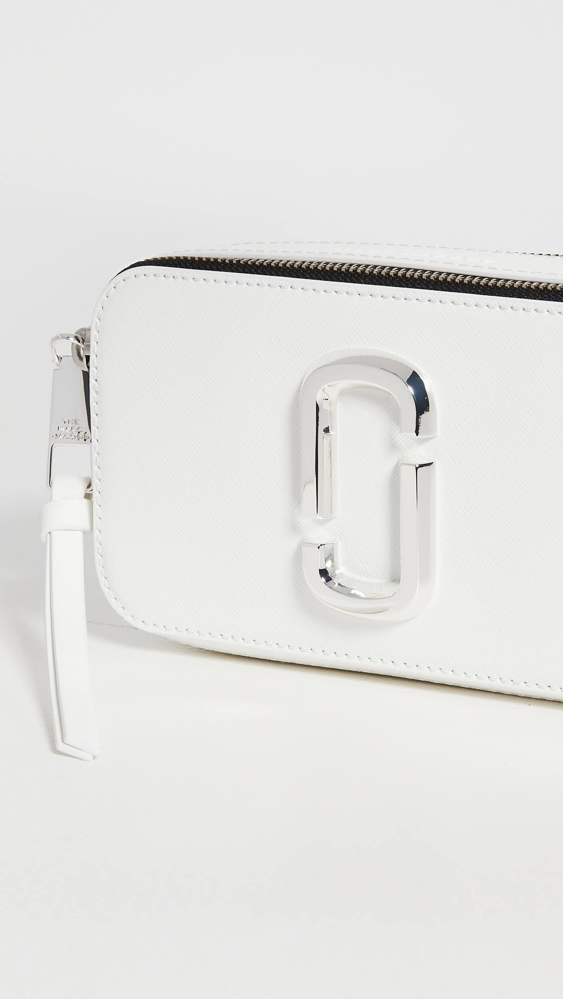 Marc Jacobs White DTM &The Snapshot& Bag