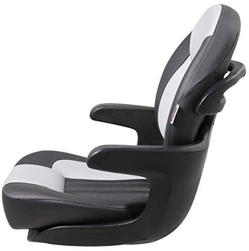 Tempress ProBax Captains Helm Boat Seat (Charcoal/Gray/Carbon)