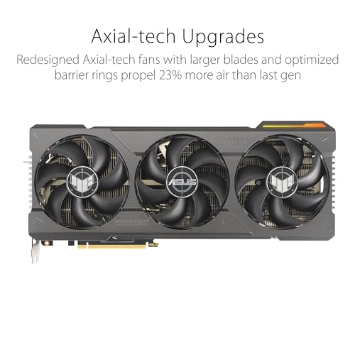 ASUS TUF Gaming NVIDIA GeForce RTX™ 4080 Super OC Edition Gaming Graphics Card (PCIe 4.0, 16GB GDDR6X, HDMI 2.1a, DisplayPort 1.4a)