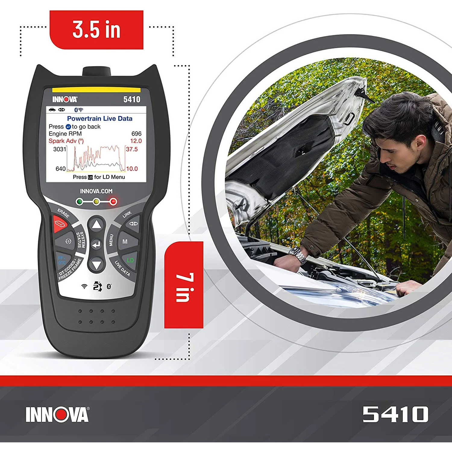 Innova 5410 CarScan Diagnostics OBD2 Scan Tool