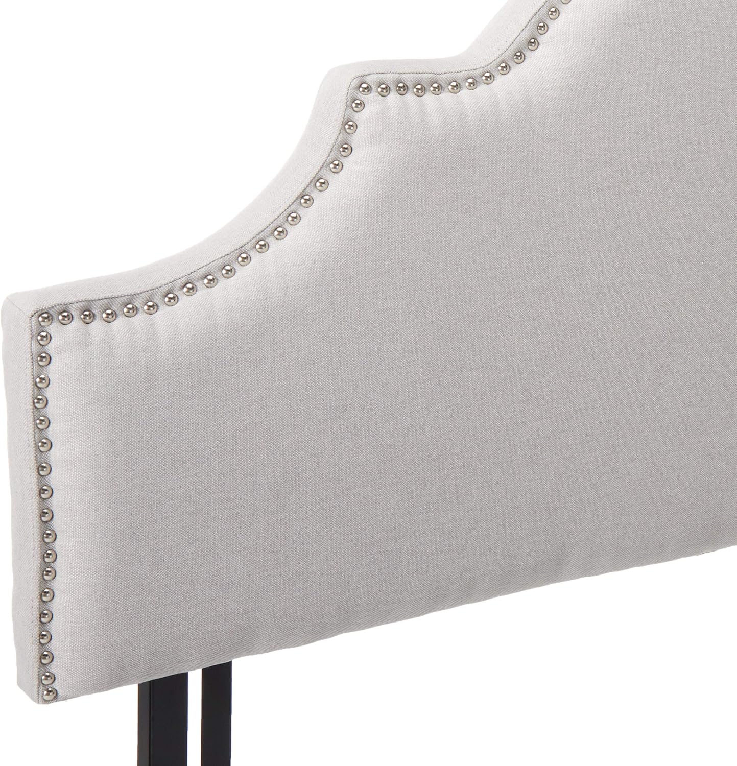 Christopher Knight Home Nora Headboard - Fully Upholstered, Queen / Full, Light Grey