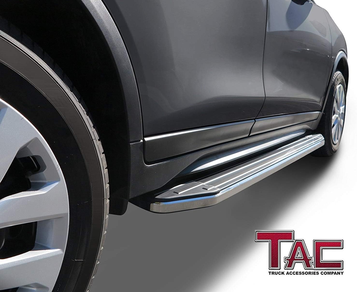 TAC Running Boards Fit 2011-2020 Toyota Sienna (Plastic Cover Under Floor Panel Must be Cut)(Exclude SE Model) Aluminum Black Side Steps Nerf Bars Step Rails Rock Panel Off Road Accessories 2 Pieces
