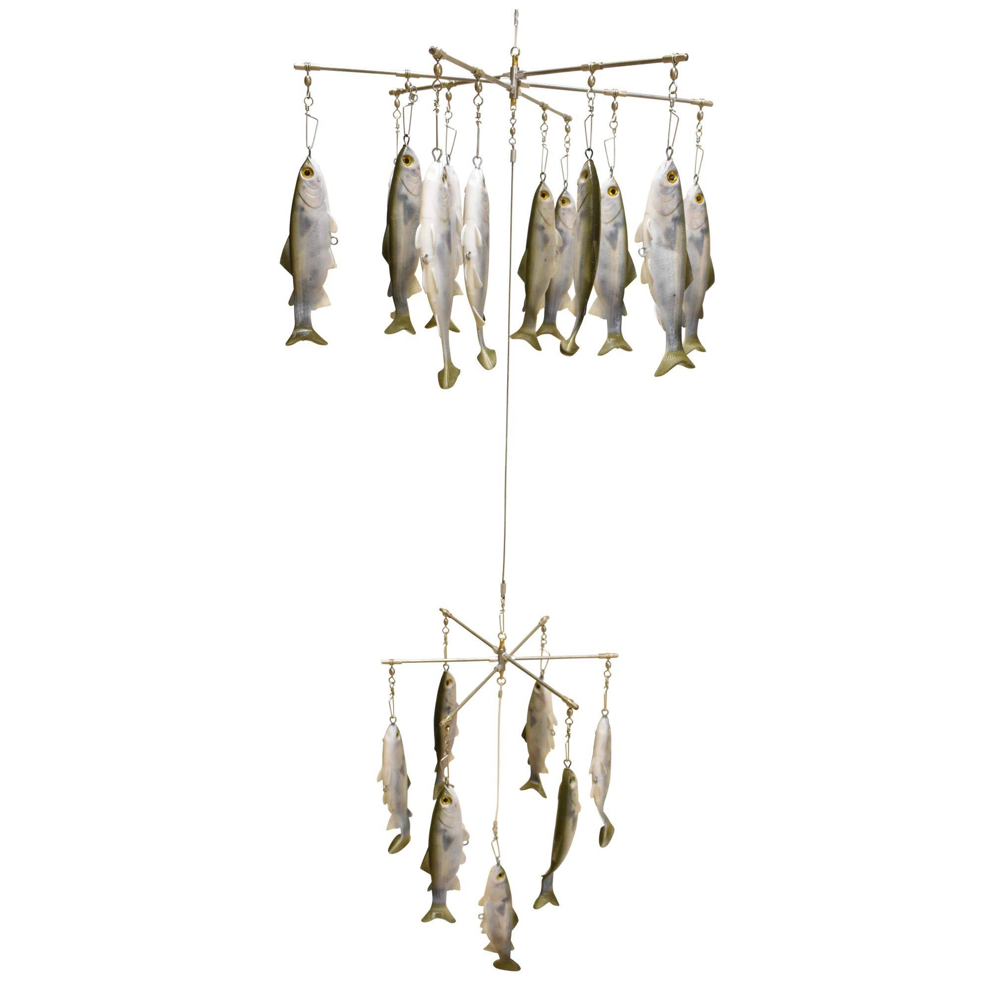 Mullet Double Dredge Teaser - 8 in. Lifelike Fish (19)