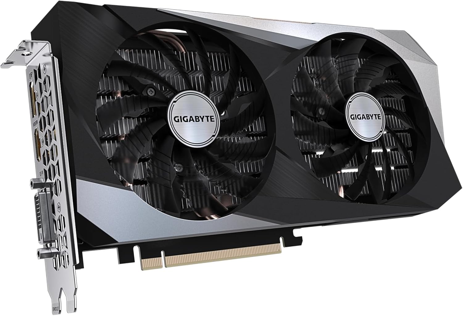 GIGABYTE NVIDIA GeForce RTX 3050 WINDFORCE OC Graphics Card - 8GB GDDR6, 128-bit, PCI-E 4.0, 1792MHz Core Clock, 1x DP 1.4, 1x HDMI 2.1, NVIDIA Ampere - GV-N3050WF2OC-8GD