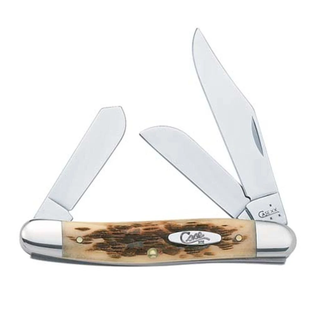 Case Amber Bone Stockman