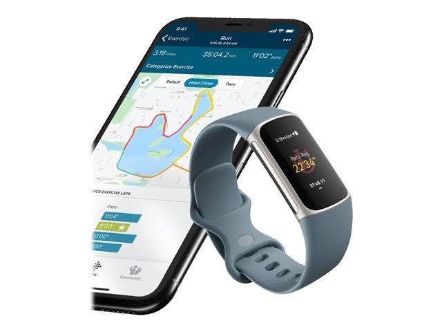 Fitbit Charge 5 Steel Blue/Platinum