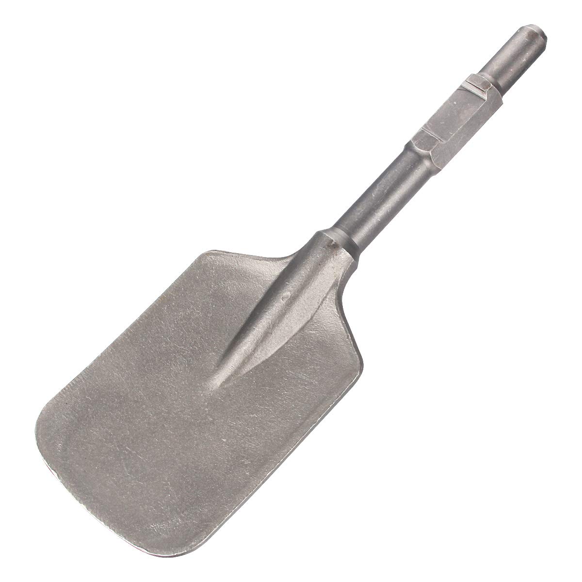 Clay Spade Bit for Demolition Hammer, A-KARCK 1-1/8" Hex Shank Asphalt Cutter Chisel 17.25" Long, Alloy Steel Construction with Carrying Case Pack of 2