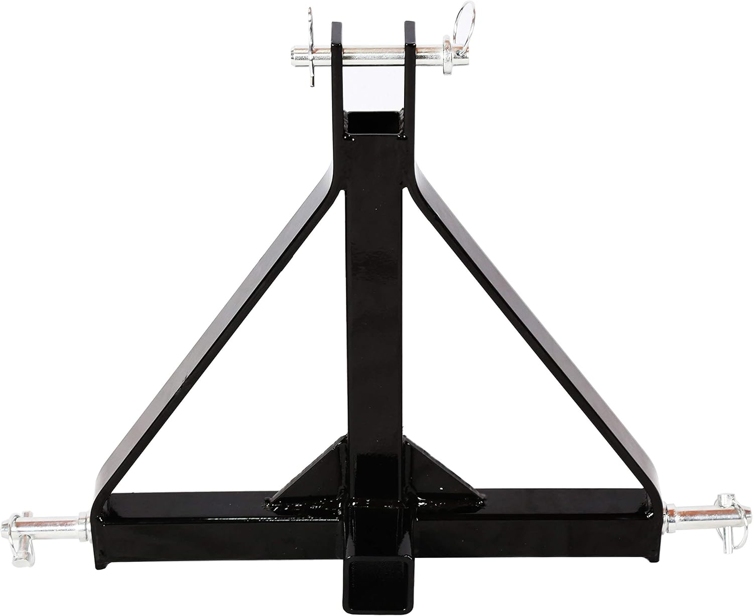 3 Point 2 Receiver Trailer Hitch Category 1 Tractor Tow Drawbar Adapter for BX Kubota, John Deere, LM25H WLM Tractor, NorTrac, Kioti, Yanmar, Cat
