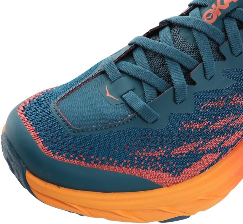 Hoka One Women's Running Shoes, Blue Coral Camellia, 8.5