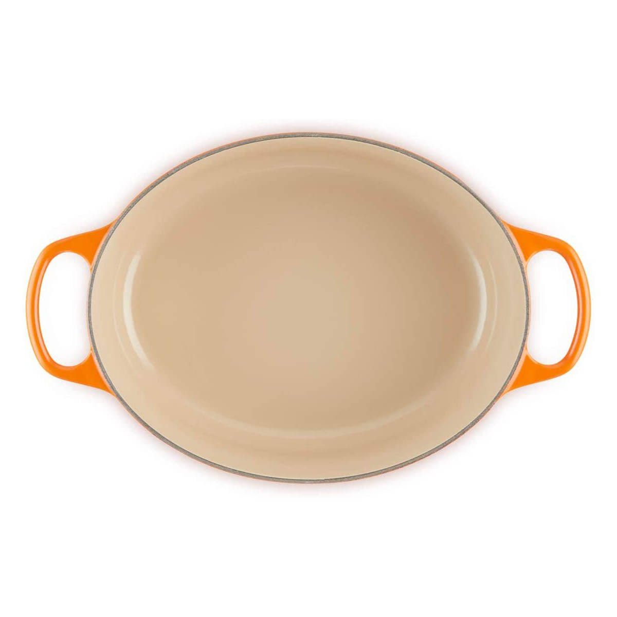 Le Creuset 6.75-Quart Signature Cast Iron Oval Dutch Oven - Flame