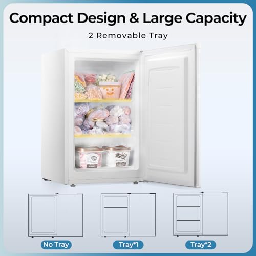 Upright freezer 7-grade Thermostat Control