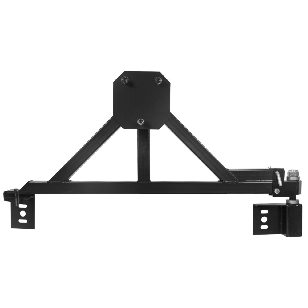 Tire Carrier Mount W/Drop Down Option Compatible With All For 03-09 H2 H2 Black