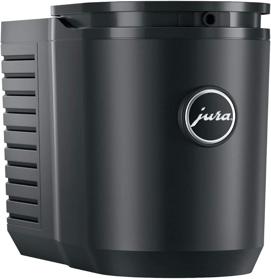 Jura Cool Control 0.6L Slimline Compact Milk Cooler for Fresh Textured Milk Foam and Easy Hygiene (20 Oz, Black)
