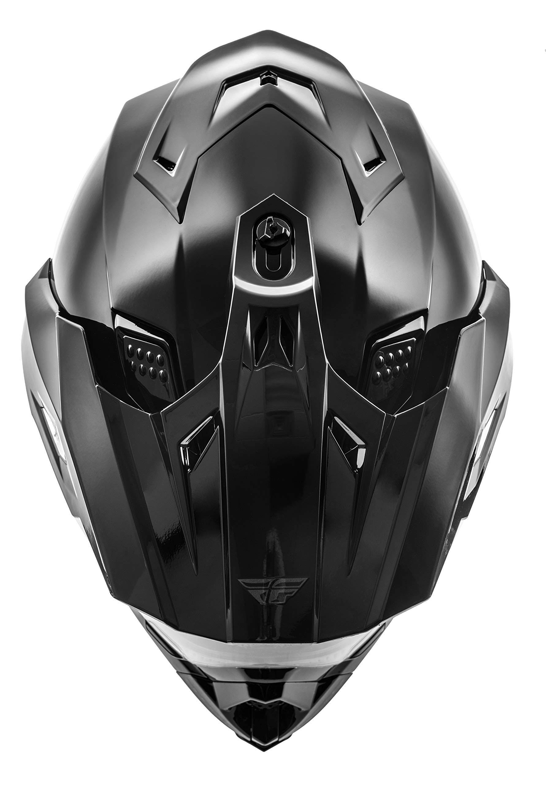 Fly Racing Trekker Solid Helmet Silver