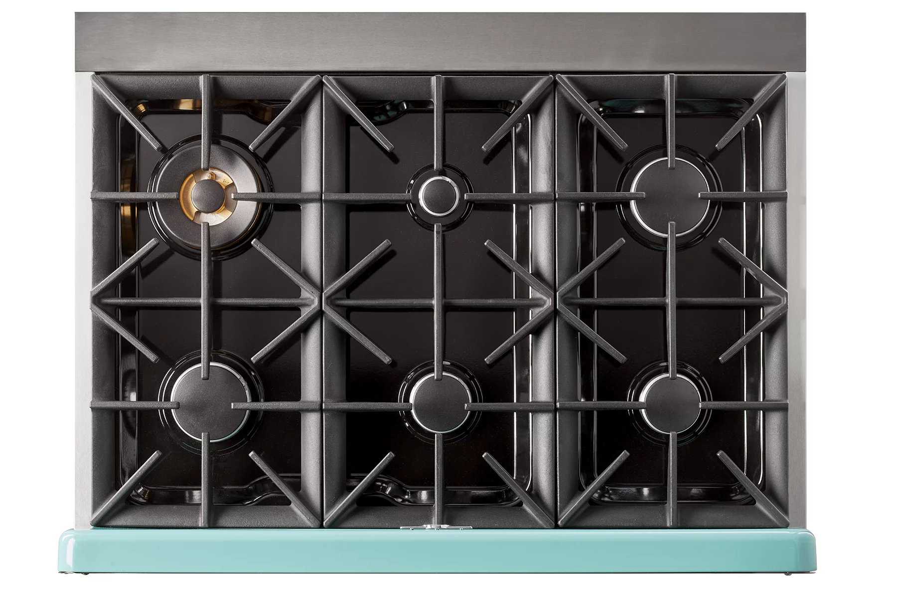 Unique Classic Retro 36" 5.2 cu/ft Freestanding Pro-Style Gas Range with Convection Oven and Sealed Burners