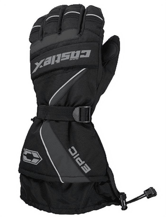 Castle X Epic-G1 Mens Snowmobile Gloves - Gray- LRG
