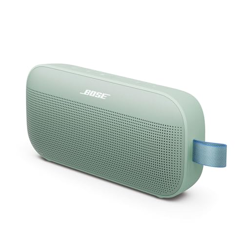 Bose SoundLink Flex Portable Bluetooth Speaker (2nd Gen), Portable Outdoor Speaker with Hi-Fi Audio, Up to 12 Hours Battery Life, Waterproof and Dustproof, Twilight Blue - Limited Edition Color