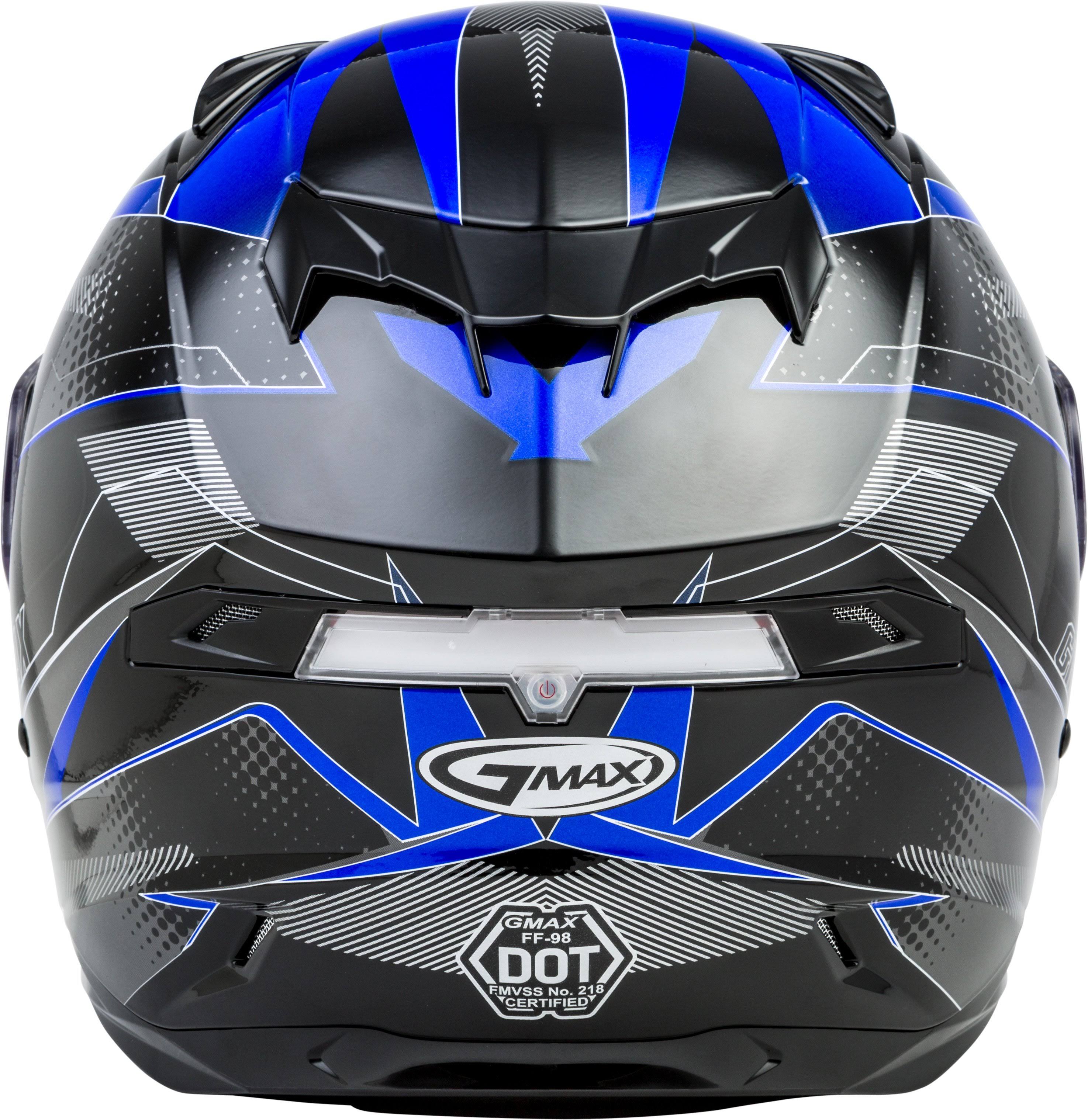 GMAX FF-98 Apex Black/Red Full Face Helmet M