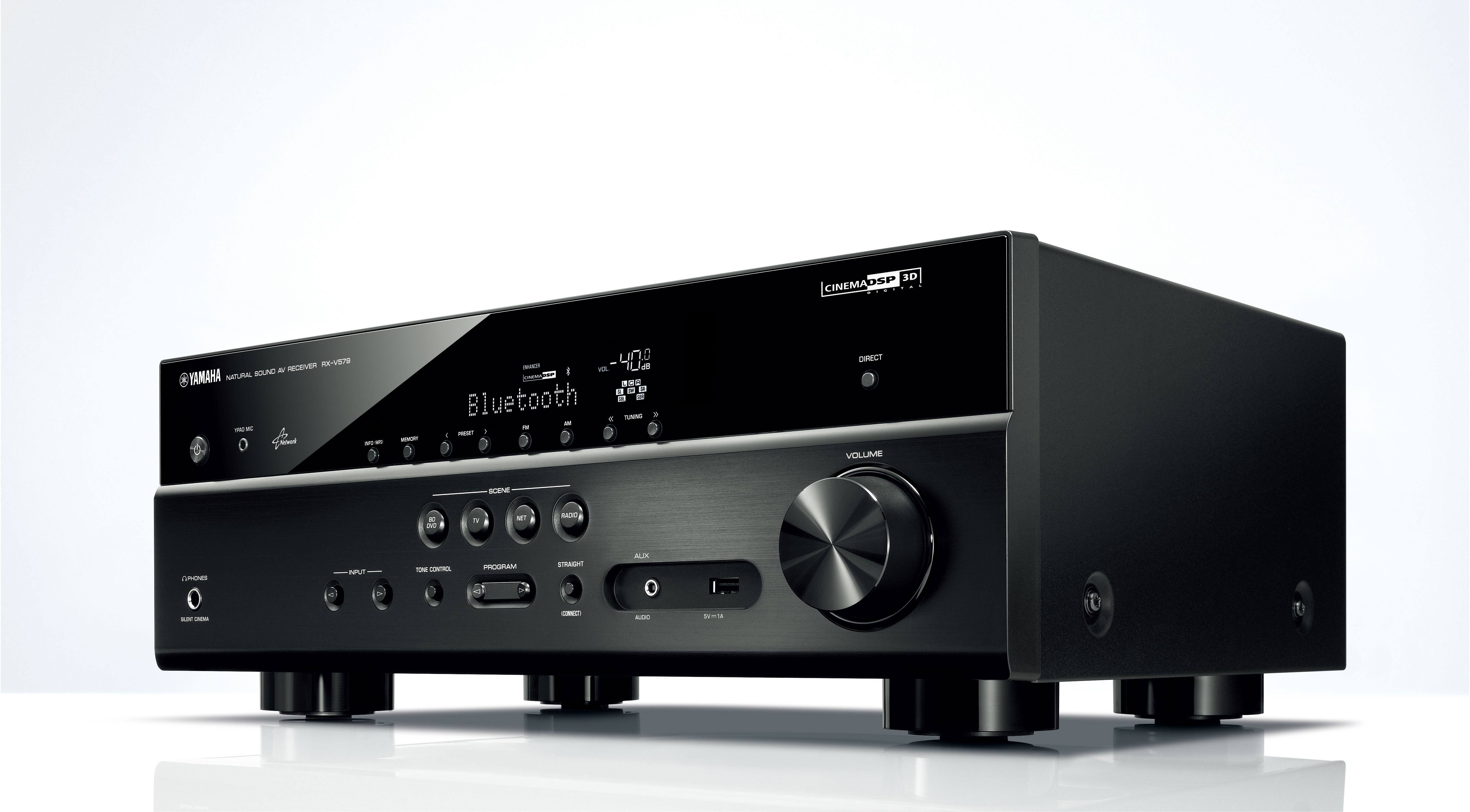 Yamaha RX-V579 7.2 Channel AV Network Receiver - Black