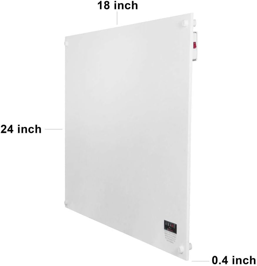 Amaze MINI 250Watt - Wall Mount Room Space Heater - Electric Convection Room Heater &ndash; AH250USM