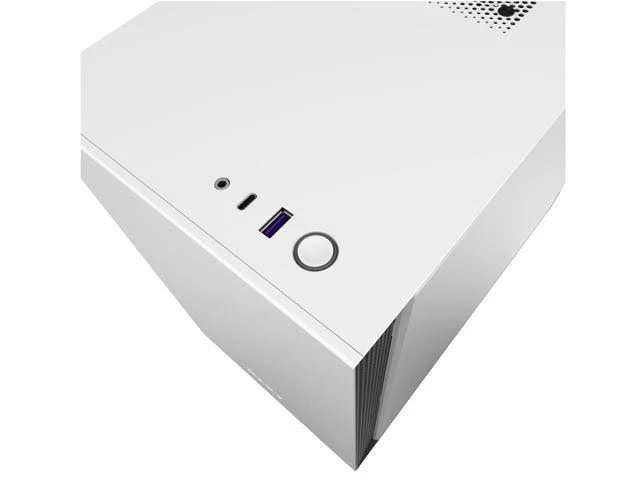 Nzxt H210 - Mini-ITX PC Gaming Case - Front I/O USB Type-C Port - Tempered Glass Side Panel - Cable Management System - Water-Co