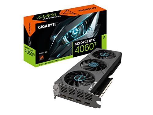 GIGABYTE GeForce RTX 5060 Ti WINDFORCE OC 8G Graphics Card, 8GB 128-bit GDDR7, PCIe 5.0, WINDFORCE Cooling System, GV-N506TWF2OC-8GD Video Card