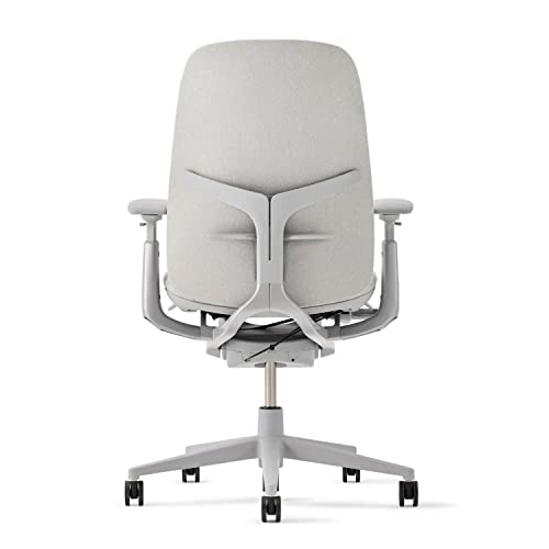 Haworth Zody Standard Posture Upholstered Desk Chair - Stylish and Ergonomic Office Chair with Lumbar Support (Lake)