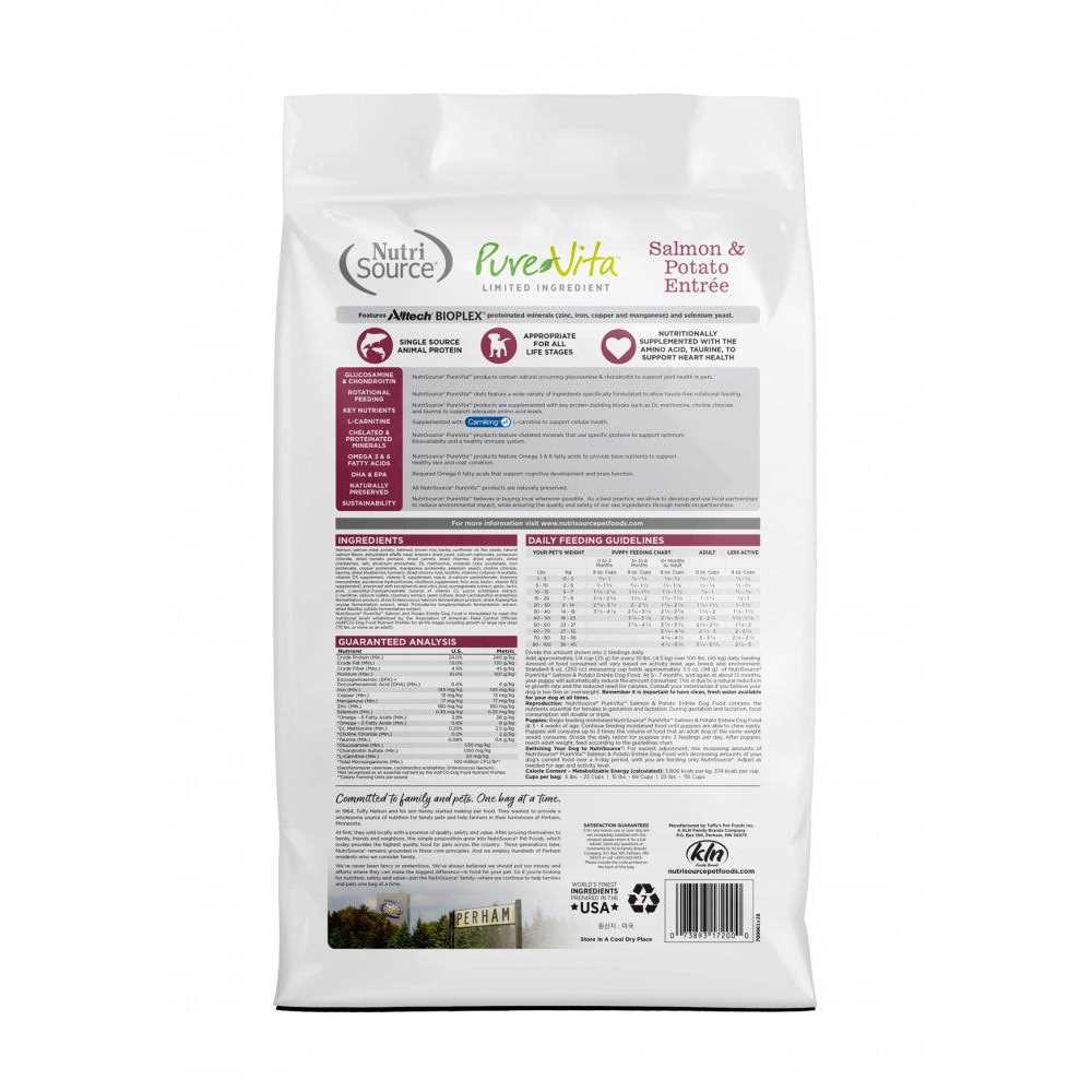 PureVita Salmon Potato Dry Dog Food - Pet Supplies online store