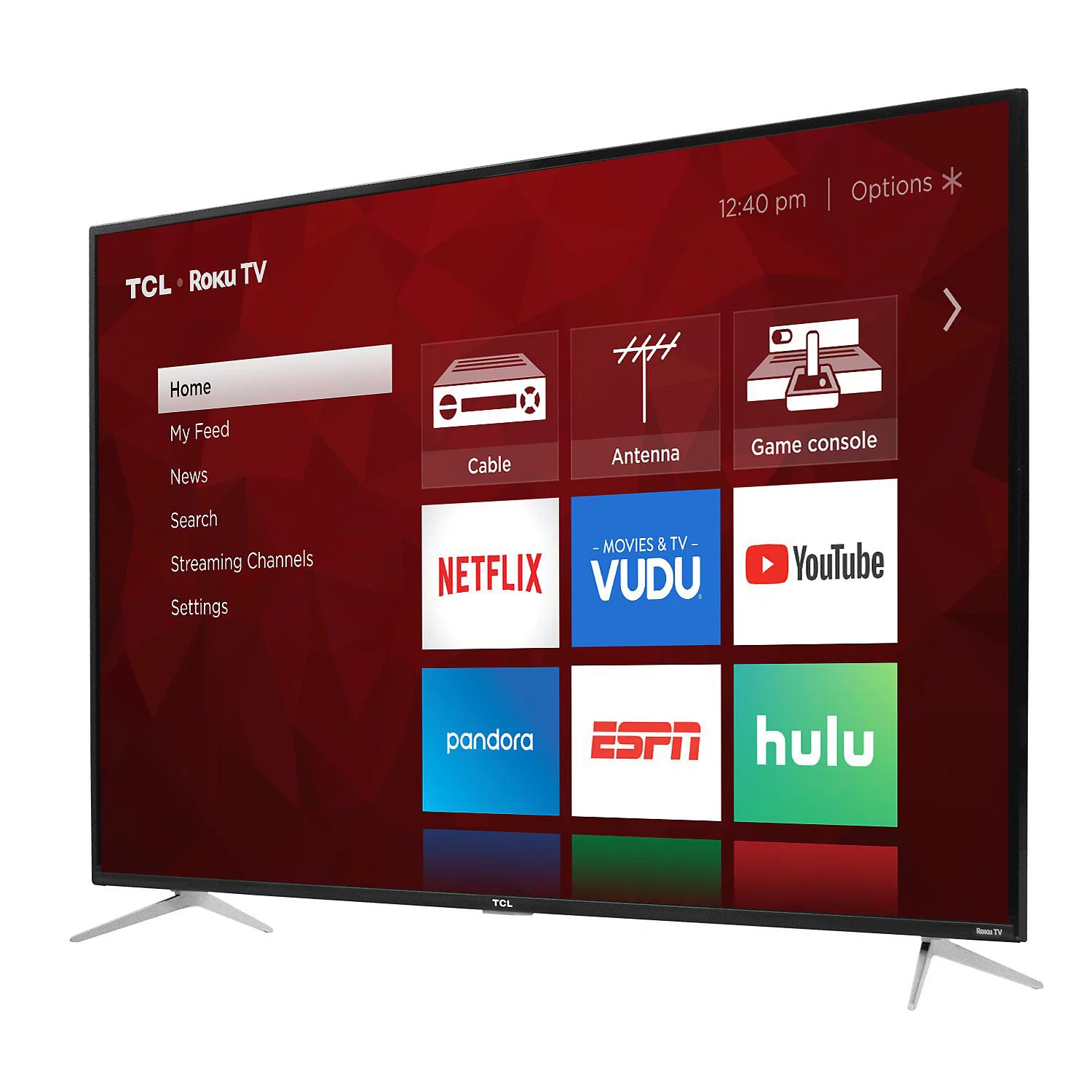 TCL 65" Class (64.5" diag) 4K UHD Roku LED SMART TV (65s423)