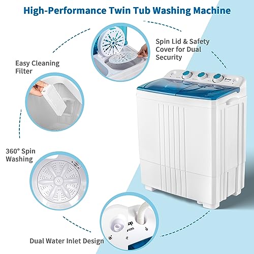 Winado 20LBS Portable Washing Machine