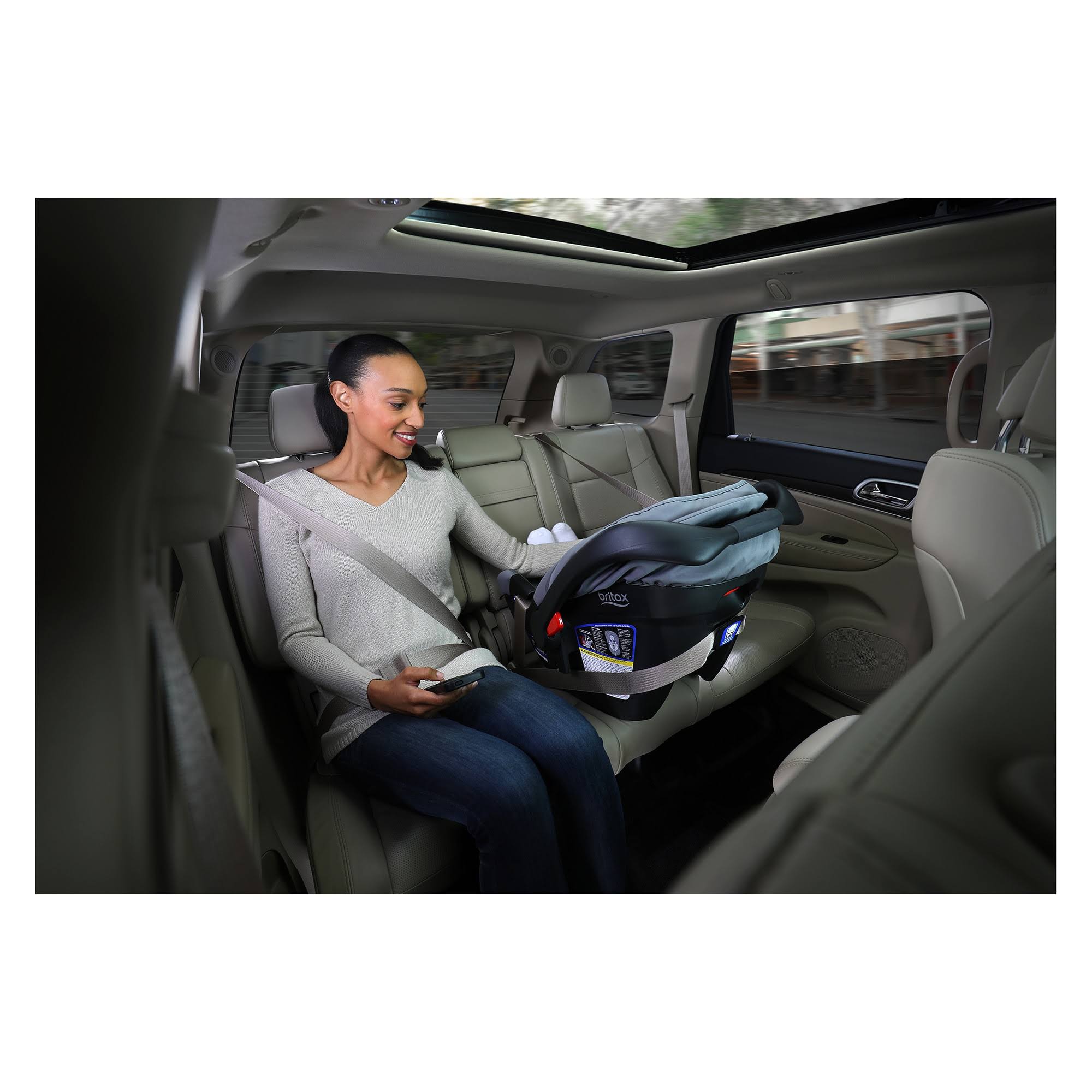 Britax B-Safe Ultra Infant Car SEAT-Cowmooflage