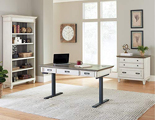Martin Furniture Hartford Lateral File Cabinet, Brown - Fully Assembled