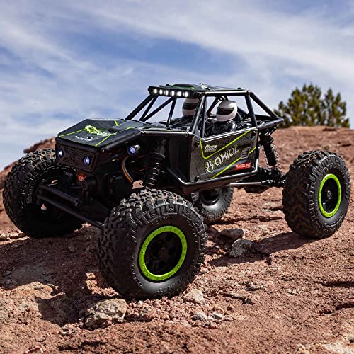 Axial RC Crawler 1/18 UTB18 Capra 4 Wheel Drive Unlimited Trail Buggy RTR (Battery and Charger Included) Grey, AXI01002T2,Grey/Orange