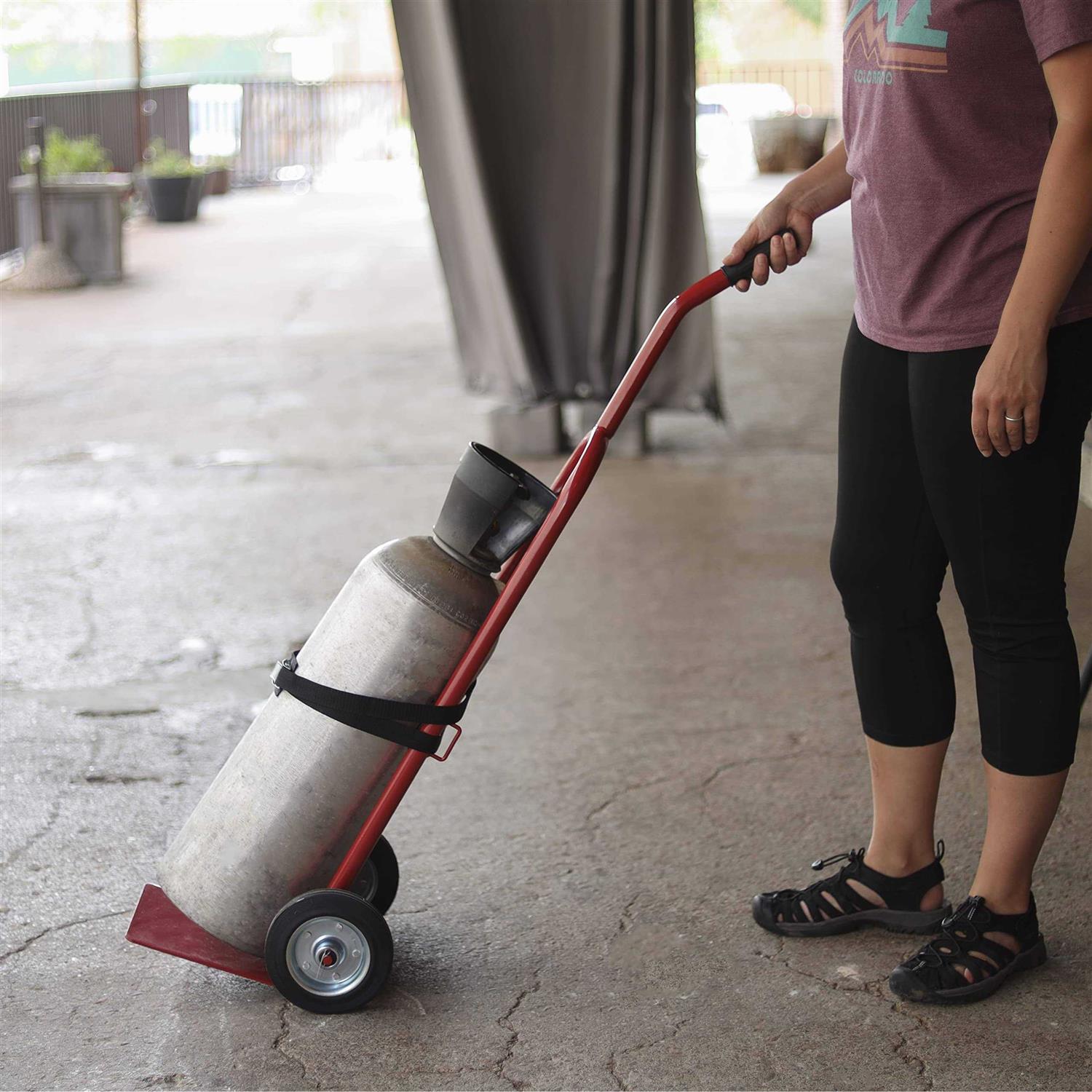 BISupply Propane Cylinder Dolly 40lb Propane Tank Cart Hand Truck - Shop Hardware Tools Online Store