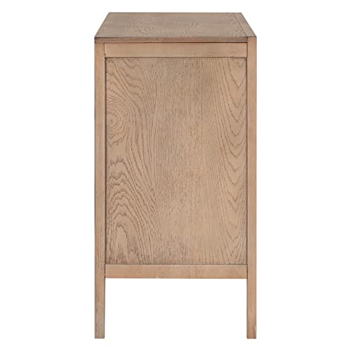 Accent Cabinets Storage Cabinet Sideboard Wooden Cabinet with 2 Metal Handles and 2 Doors for Hallway, Entryway, Living Room Primary Furniture