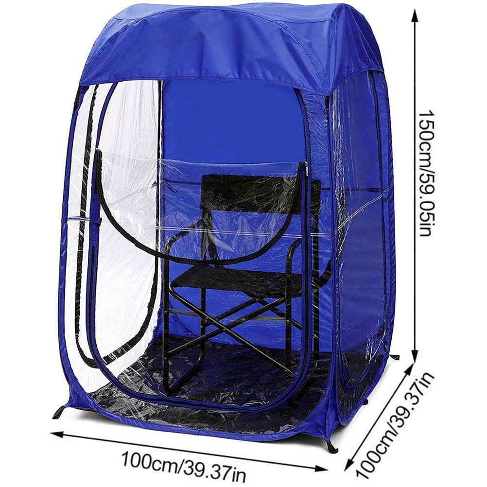 CNMF Outdoor Sport Events Watching Tent Fishing Canopy Single Portable Tent For Fishing Football Pop-up 1 Person Tent for Camping Beach