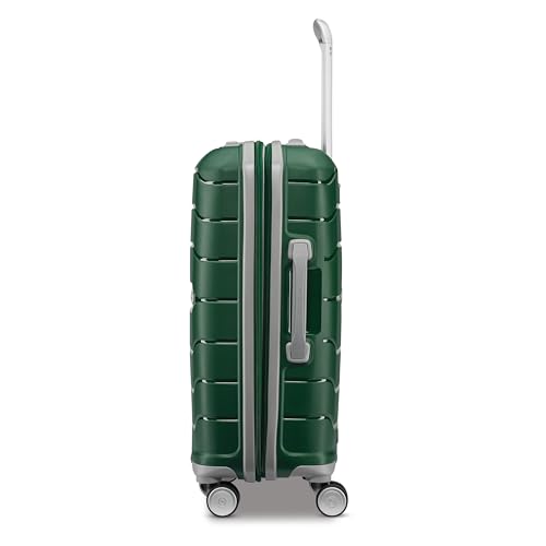 Samsonite Freeform 21-Inch Hardside Carry-On Luggage - Hardshell Carry-On Suitcase - TSA, Airline-Approved - Expandable Hard Shell, Smooth Rolling Spinner Wheels for Lightweight Travel - Navy