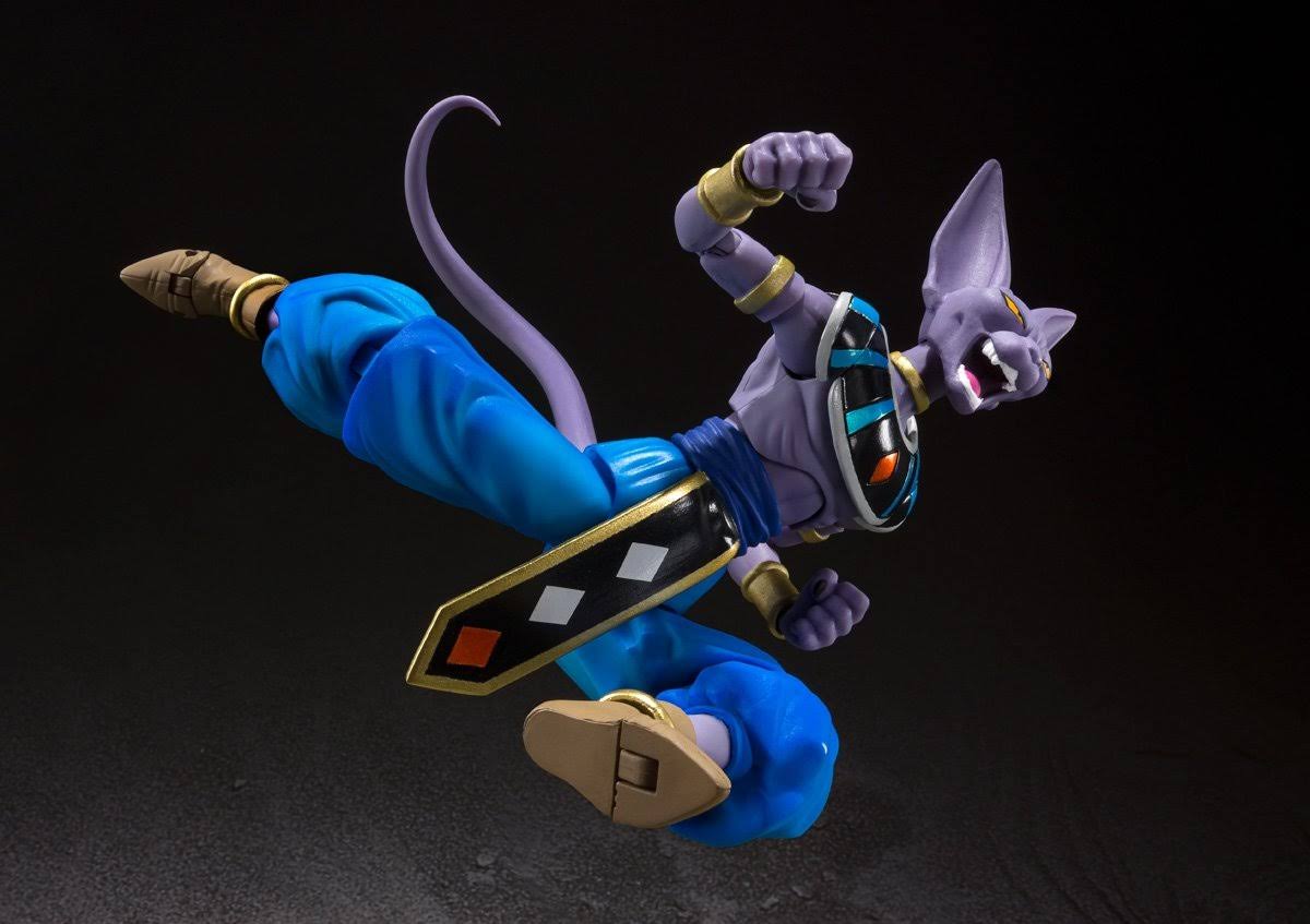 Bandai Tamashii Nations Dragon Ball Super S.H.Figuarts Beerus SDCC 2021 Event Exclusive Color Edition