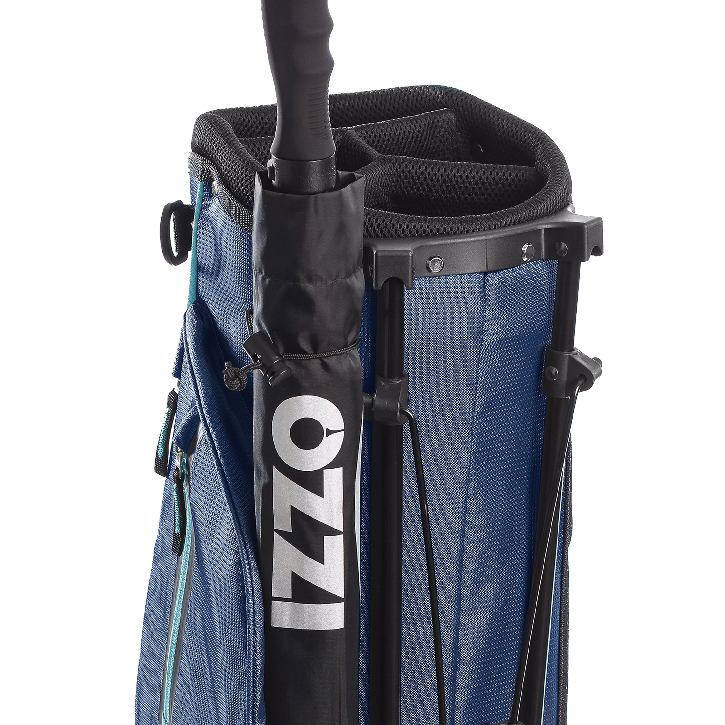 Izzo Golf Ultra-Lite Stand Bag - Grey/Lime
