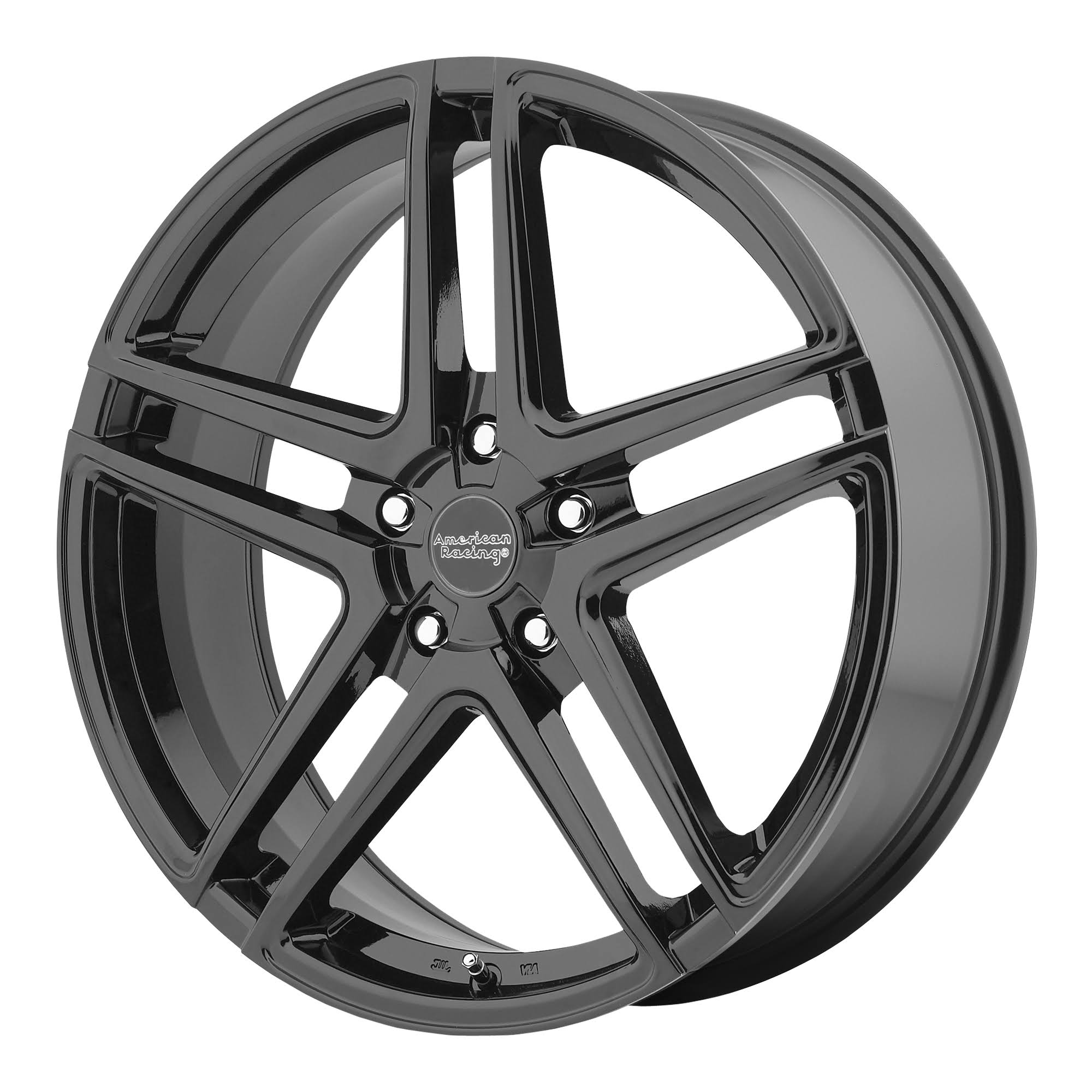 American Racing AR907 Gloss Black 16x7 5x112 40mm (AR90767056340)