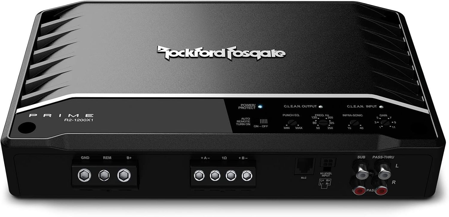 Rockford Fosgate R2-1200X1 Prime 1200-Watt Mono Amplifier