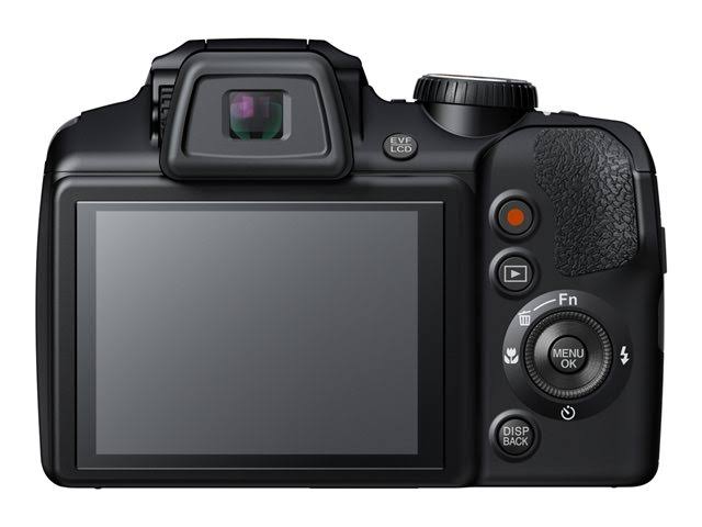 Fujifilm FinePix S9200 - Digital camera - compact - 16.2 MP - 50x optical zoom - Fujinon - black