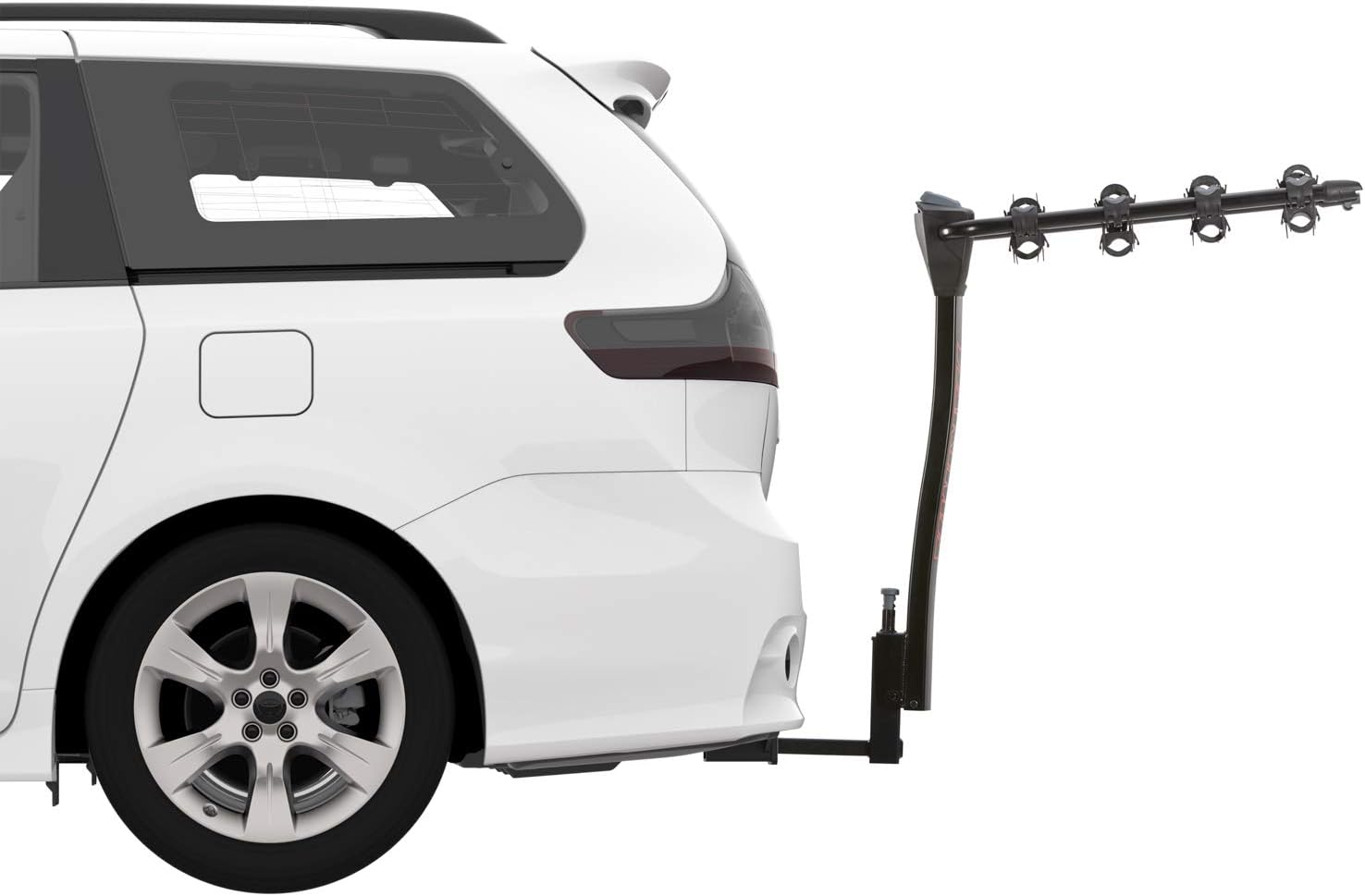 YAKIMA, Backroad, 4 Hitch Rack, Holds 4 Bike, Fits 1.25" and 2" Hitch Receiver, Anti-sway