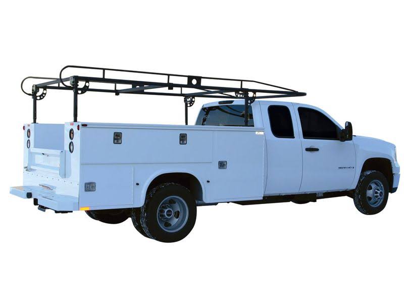 Buyers Service Body Ladder Rack 14-1/2 ft. Black