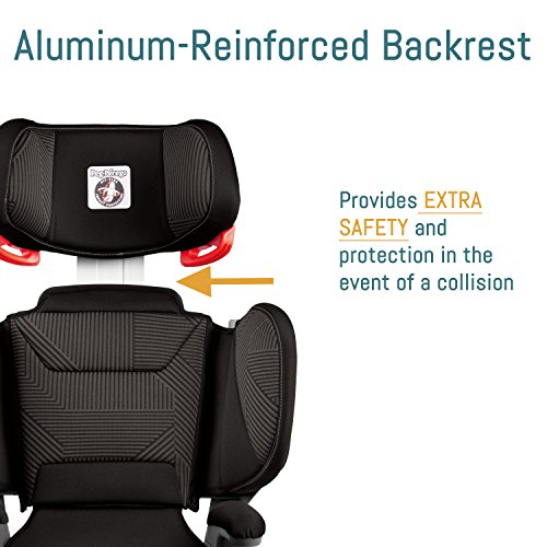 Peg Perego Viaggio Flex 120 - Booster Car Seat - for Children from 40 to 120 lbs - Made in Italy - Licorice (Black)