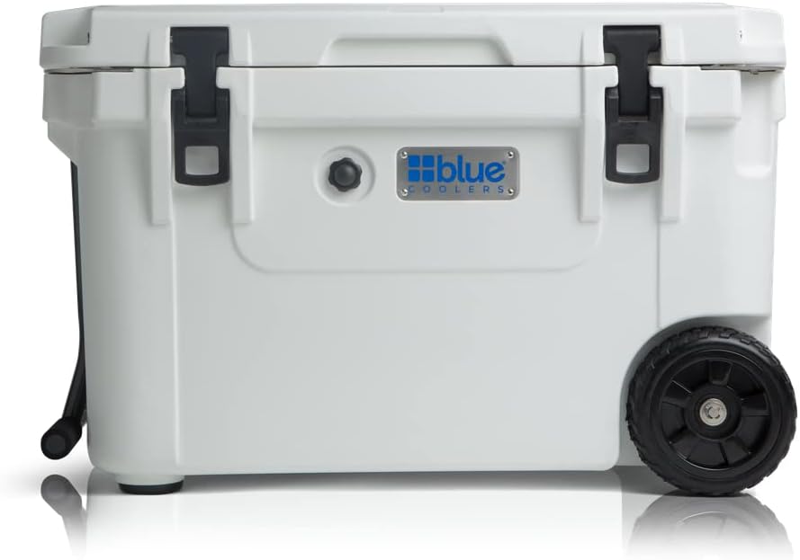 Blue Coolers Ice Vault – 60 Quart, Roto-Molded Ice Cooler | Large Ice Chest Holds Ice up to 10 Days |