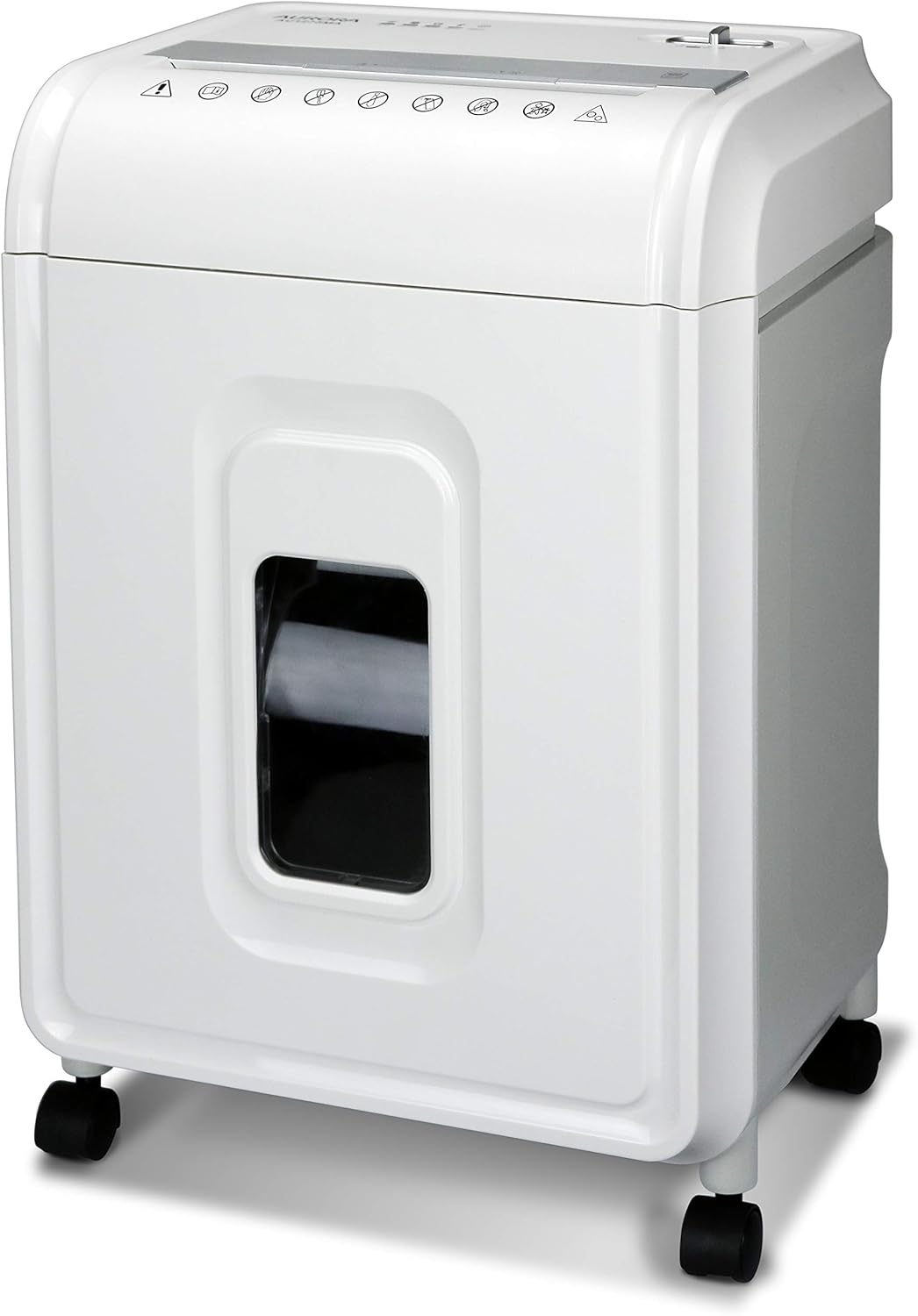 Aurora Professional Grade 10-Sheet High Security Micro-Cut Paper and Credit Card Shredder/ 60 Minutes/ Security Level P-5, White