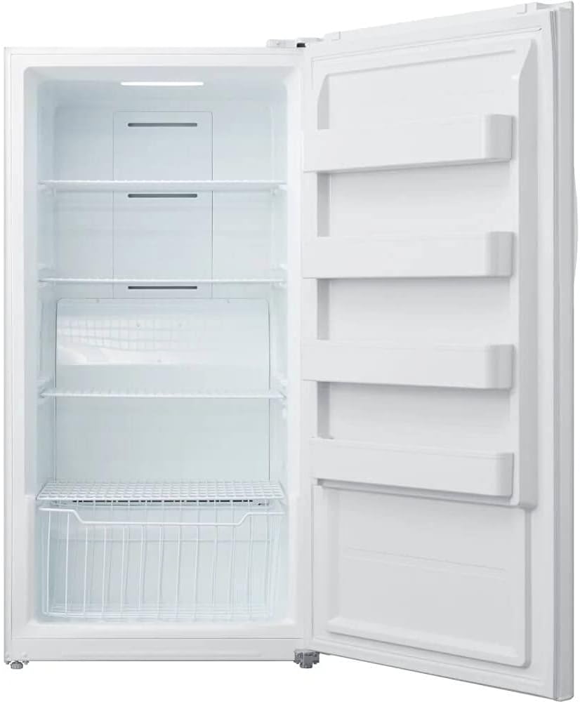 Midea 17-cu. ft. Upright Convertible Freezer in White