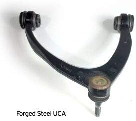 Kryptonite Heavy Duty Upper Control Arm Kit KRUCA12 Compatible with 2007-2018 Chevrolet Silverado & GMC Sierra 1500 2WD/4WD Trucks (FACTORY FORGED STEEL CONTROL ARMS ONLY!)